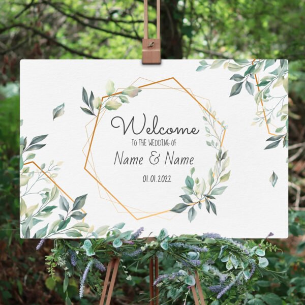 Wedding Welcome Sign