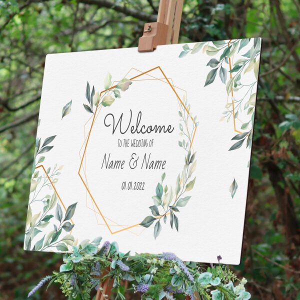 Wedding Welcome Sign - Image 2