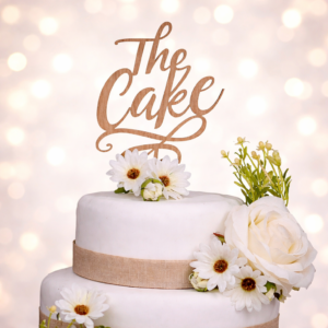 "The Cake" Cake Topper