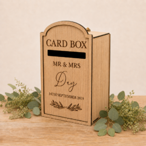 Rustic Wedding Card Box